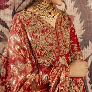 Pakistani designer bridal formal outfit dress Iqra F Chaudhry